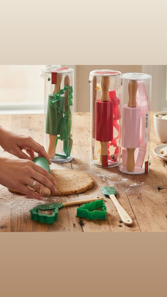 CWC USA 5 Piece Mini Baking Gift Set Festive Collection