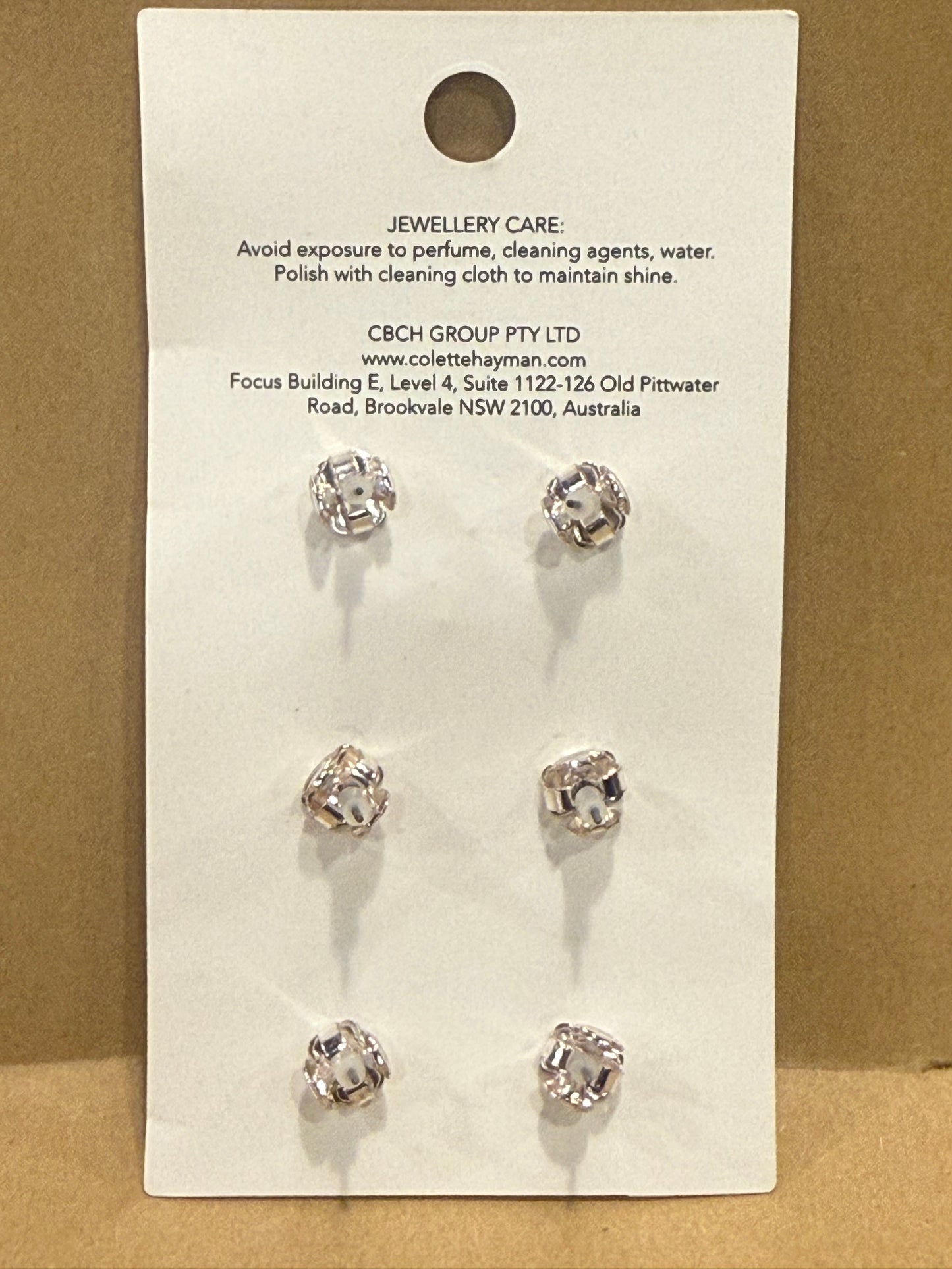 Colette by Colette Hayman Unicorn Heart &Daisy Studs