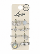 Lovisa Silver Antique Rings Pack Of 8