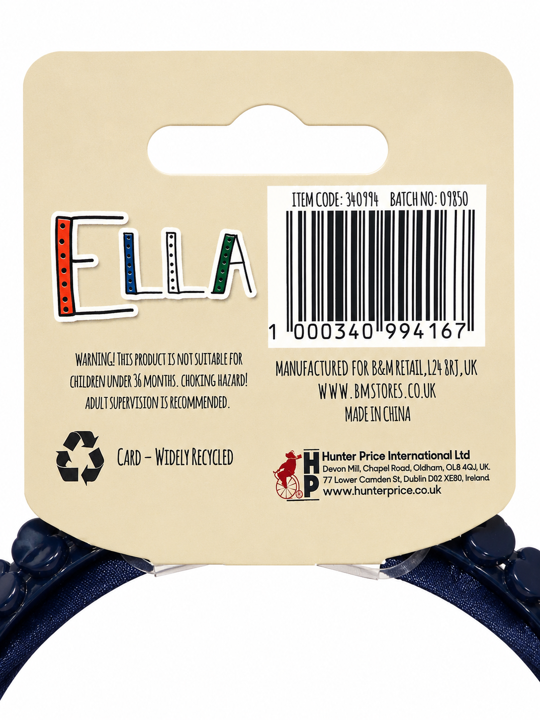 Ella uk back to cool headband set of 3