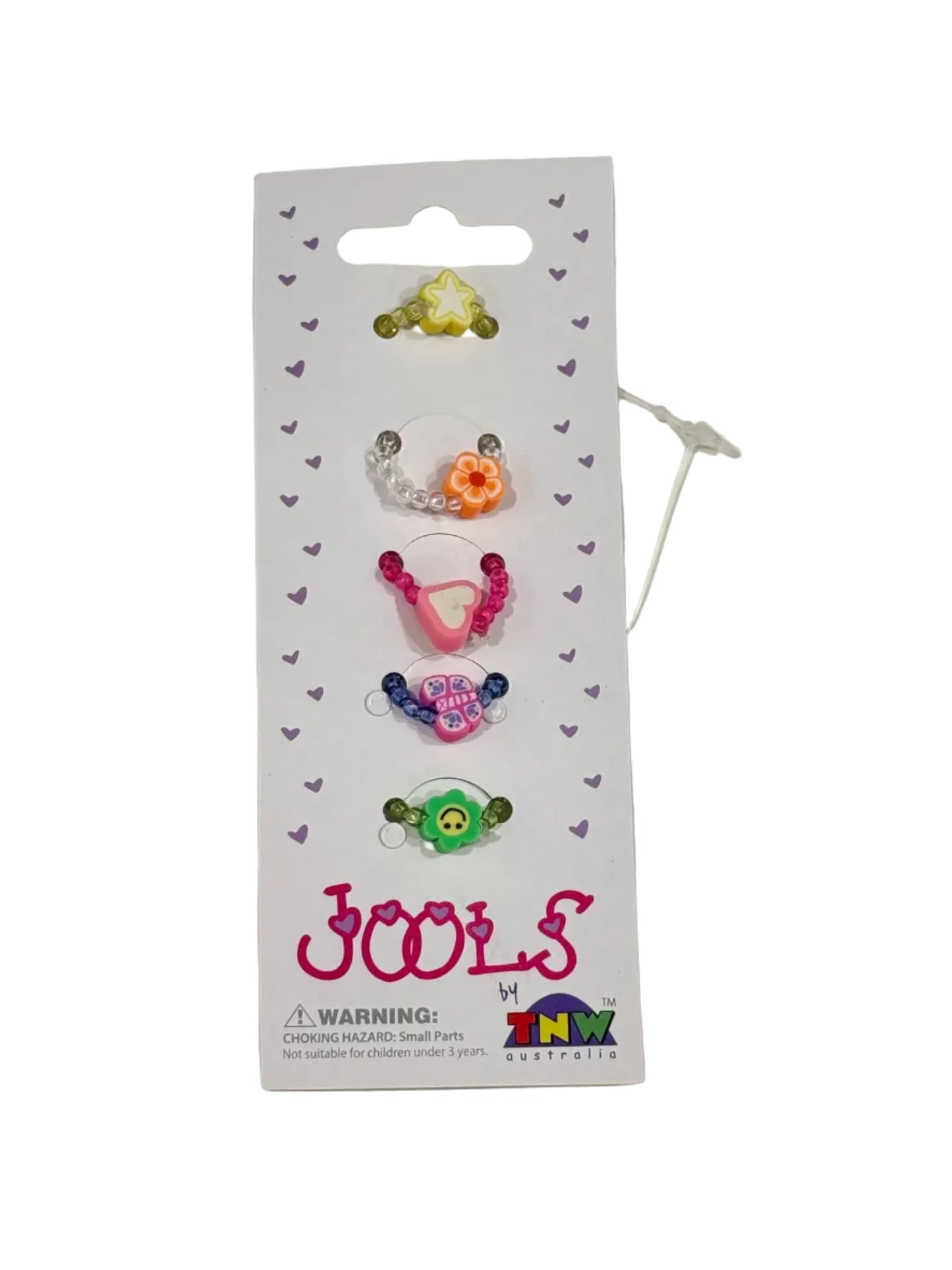 Jools Pack of 5 Beaded Rings