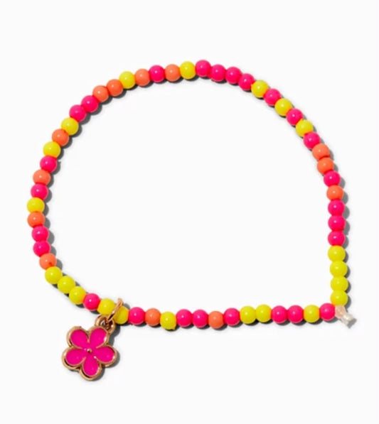 Claire's Beaded Charm Bracelet