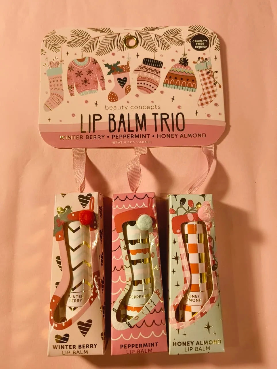 Lip Balm Trio Set