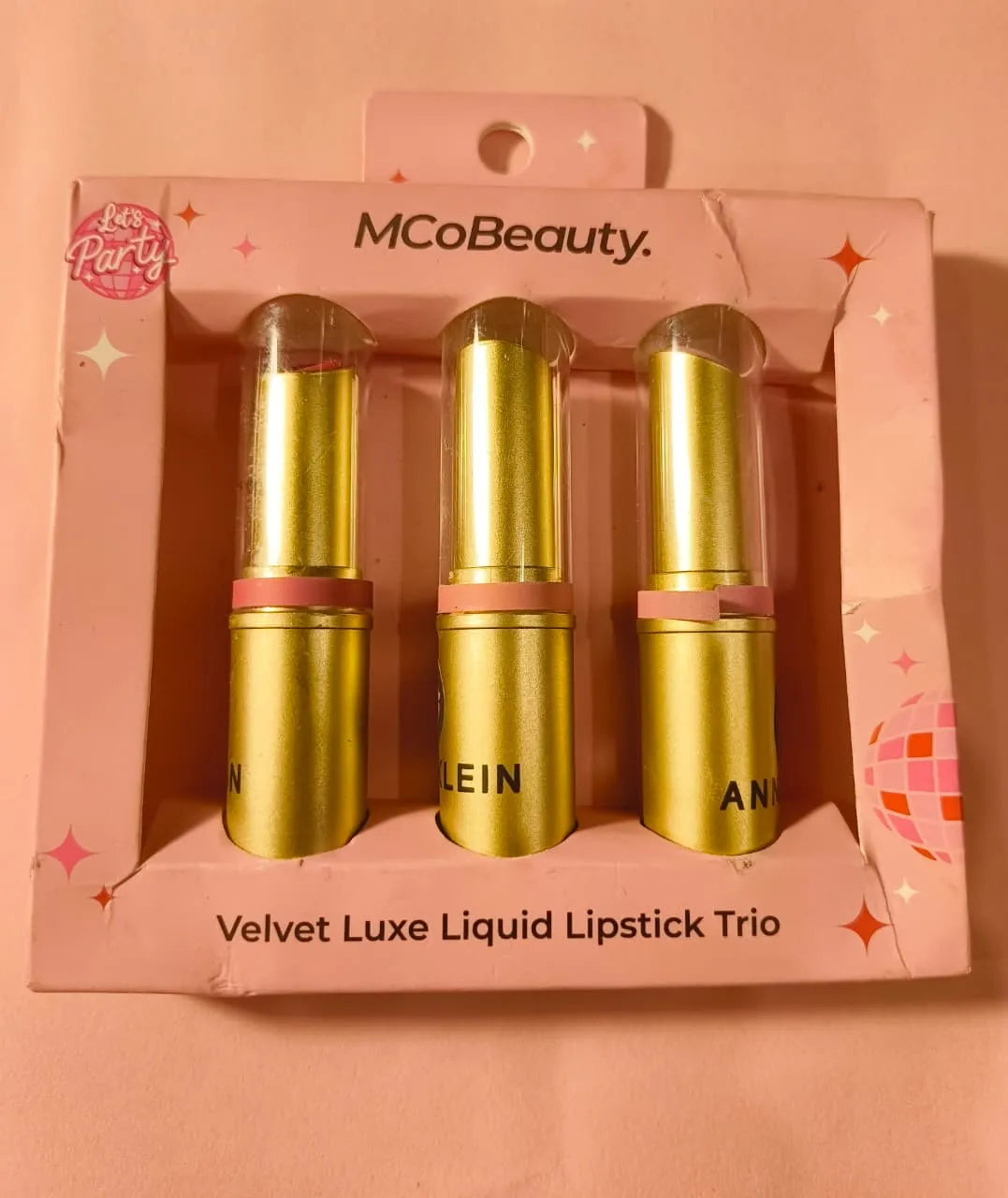 McBeauty Velvet Lip Stick Trio