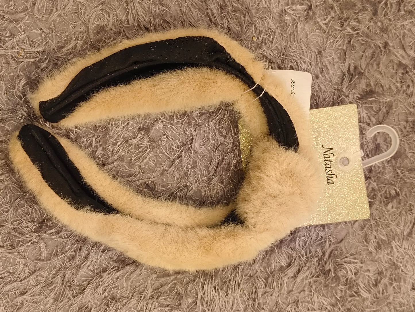 Natasha Faux Fur Formal Headband