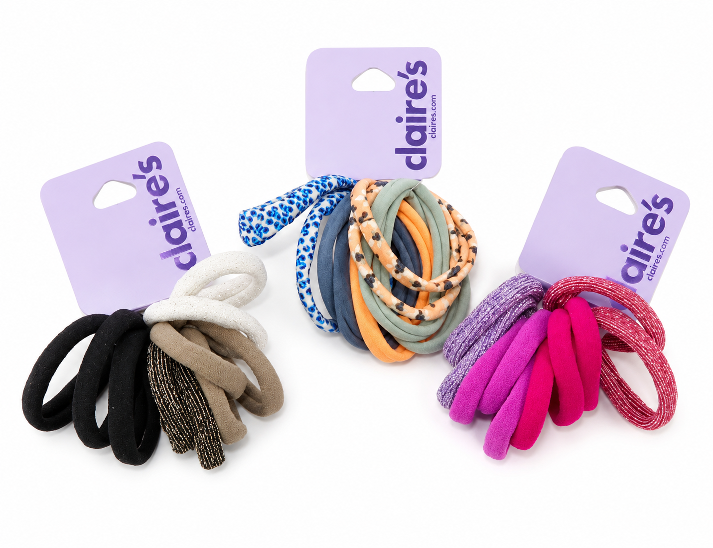 Claire's Every Day Essentials Hair Ties (Pack of 10)