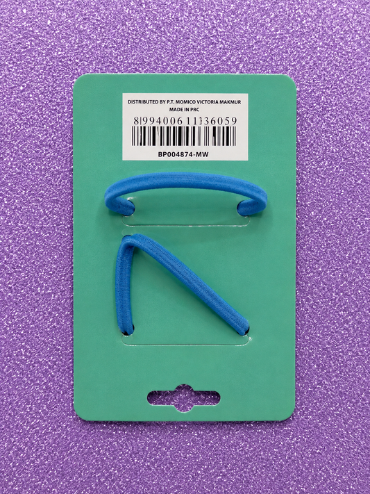 Wiggle Unicorn Hair Bows – Blue