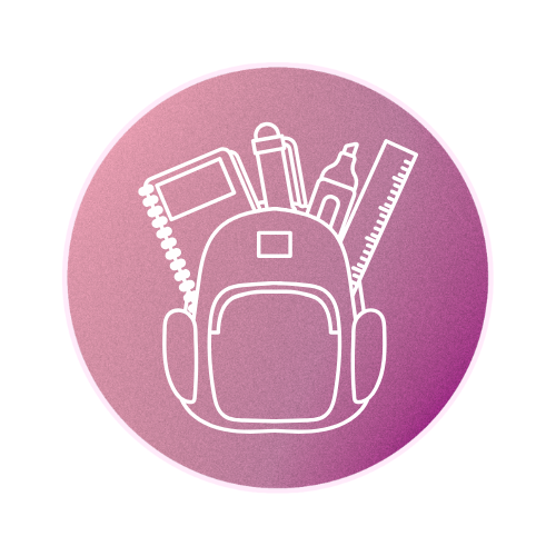Category-School Essentials- icon showing school supplies