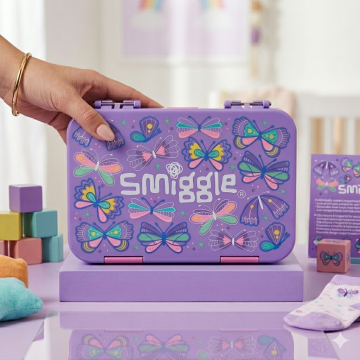 Smiggles Butterfly Bento Box