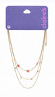 Claire’s Layered Necklace With Beaded Flower Detail