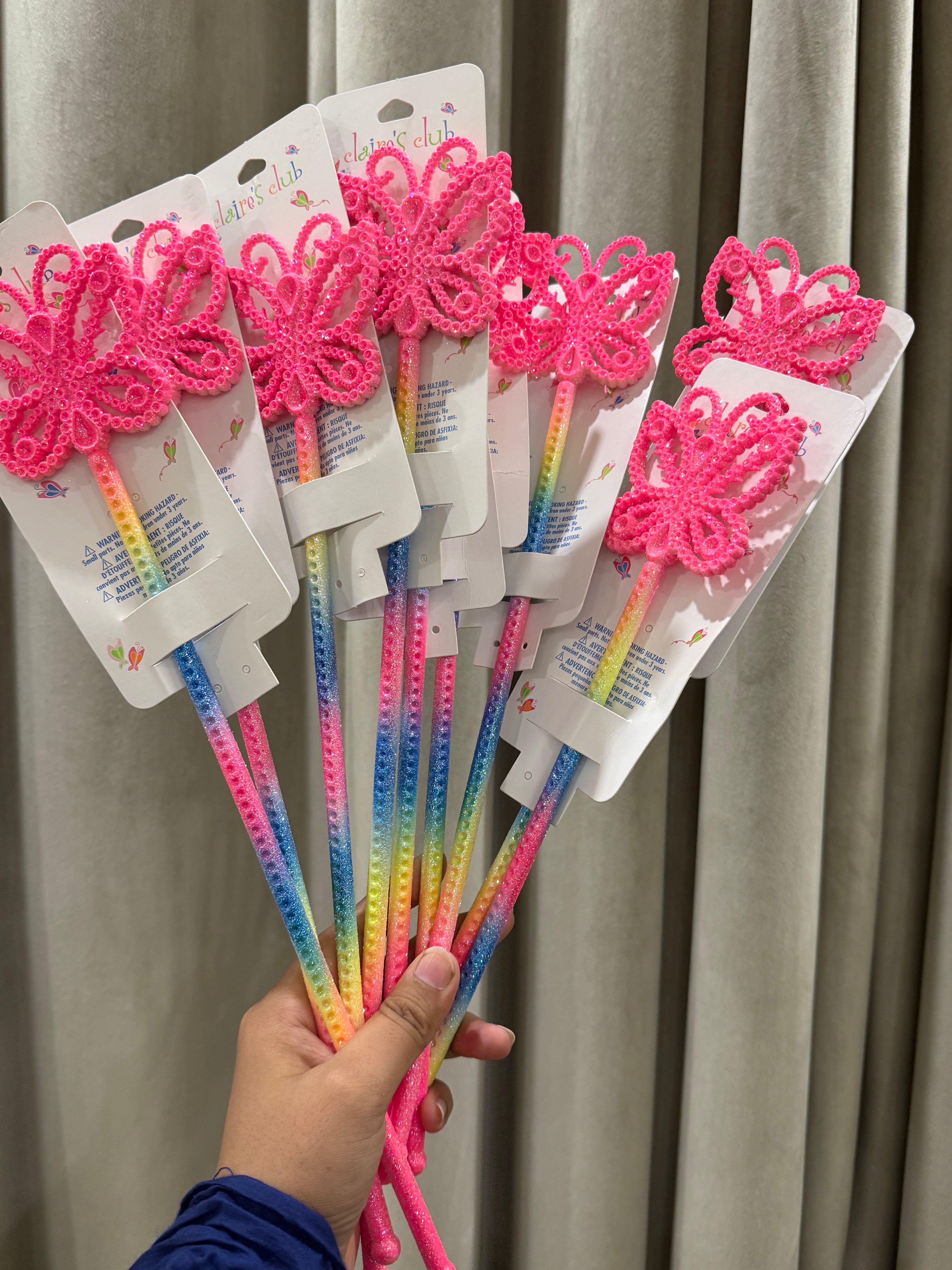 Claire’s magic wands