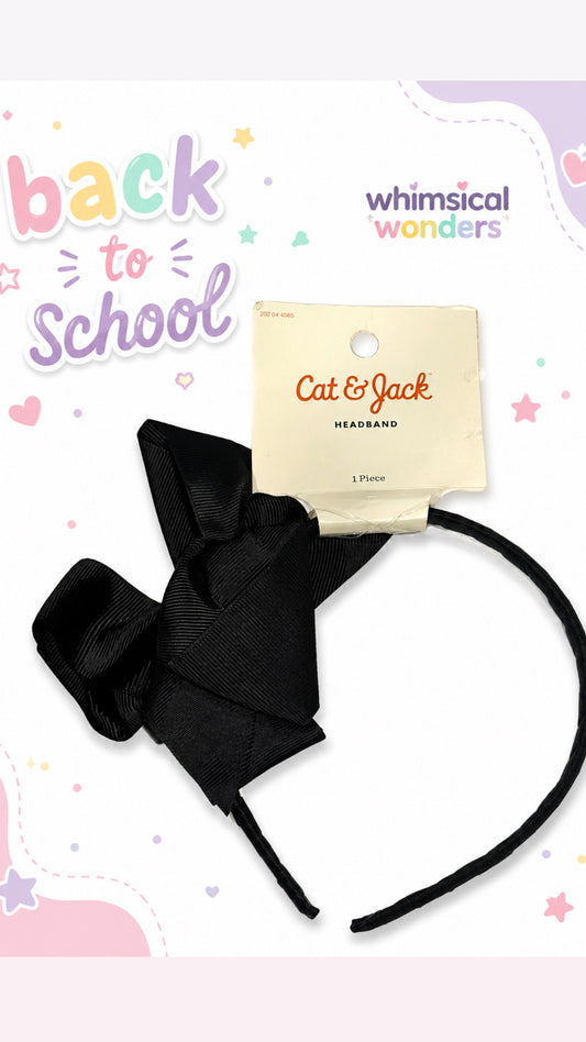 Cat &Jack Black Headband