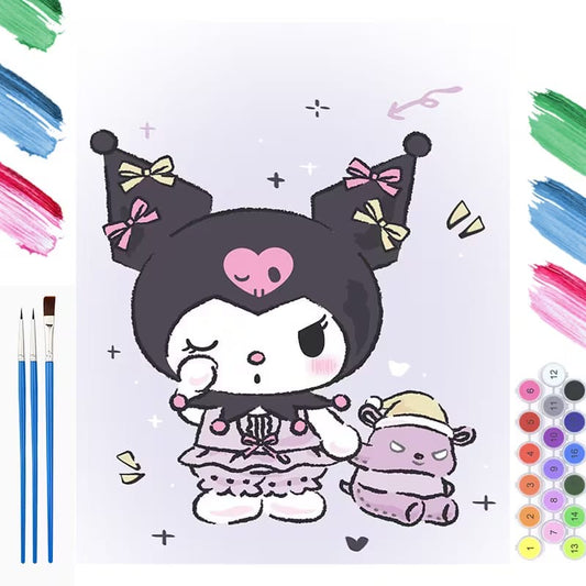 Kuromi And Friends Paint By Numbers