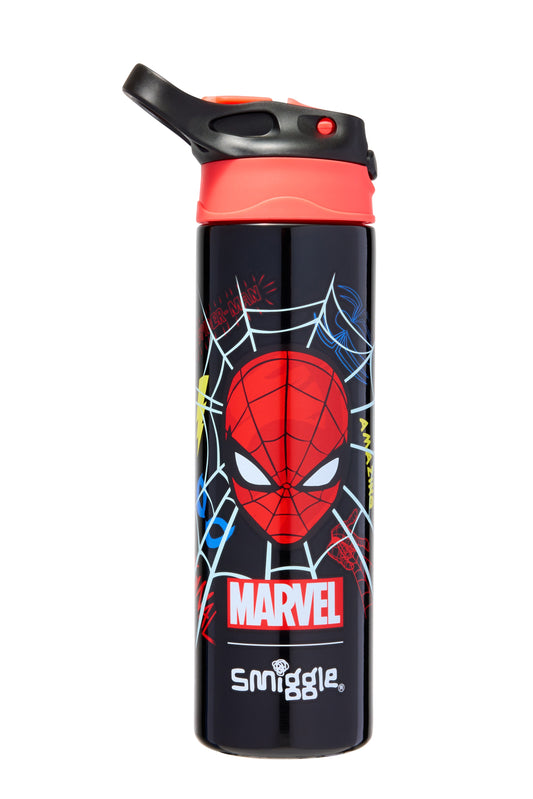 Smiggles Spiderman Water Bottle