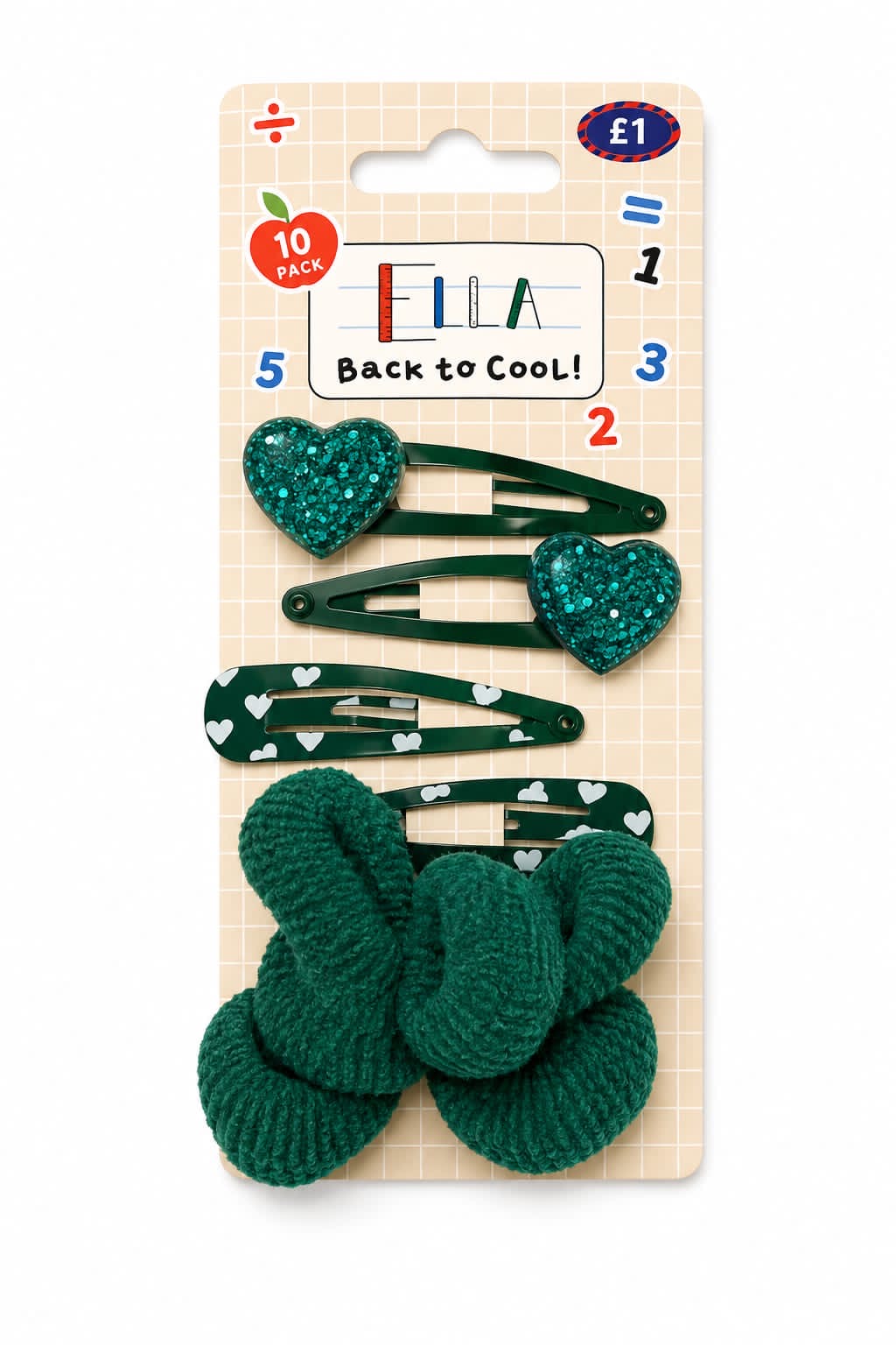 Ella Back 2 Cool Hair Accessories Set