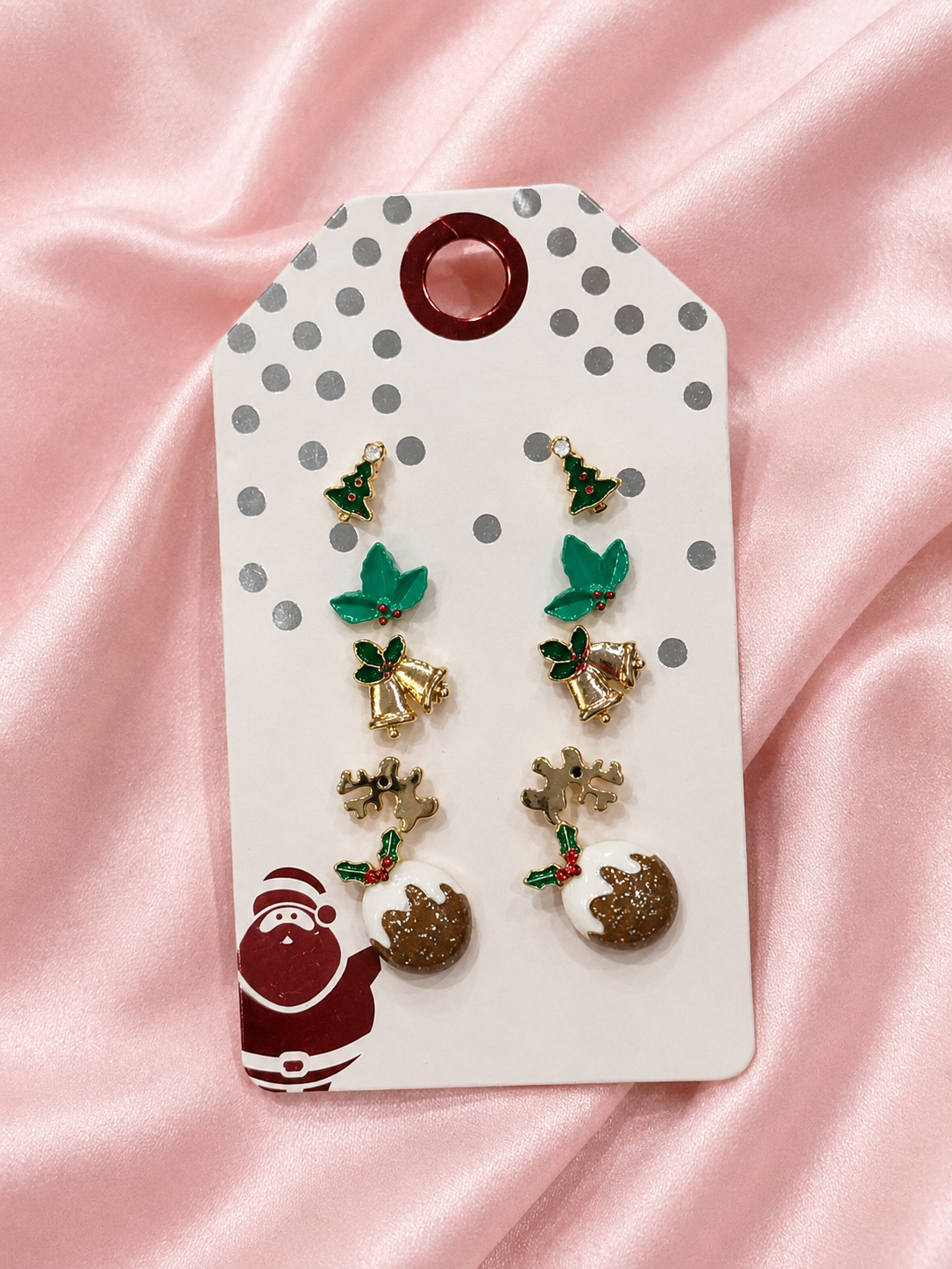 Mix Metal Enamel studs pack of 5