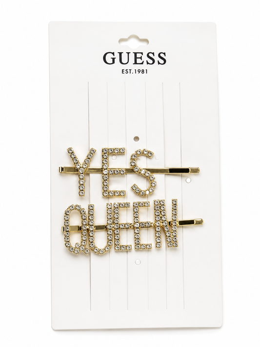 GUESS est 1981 stone studded hair pins pack of 2