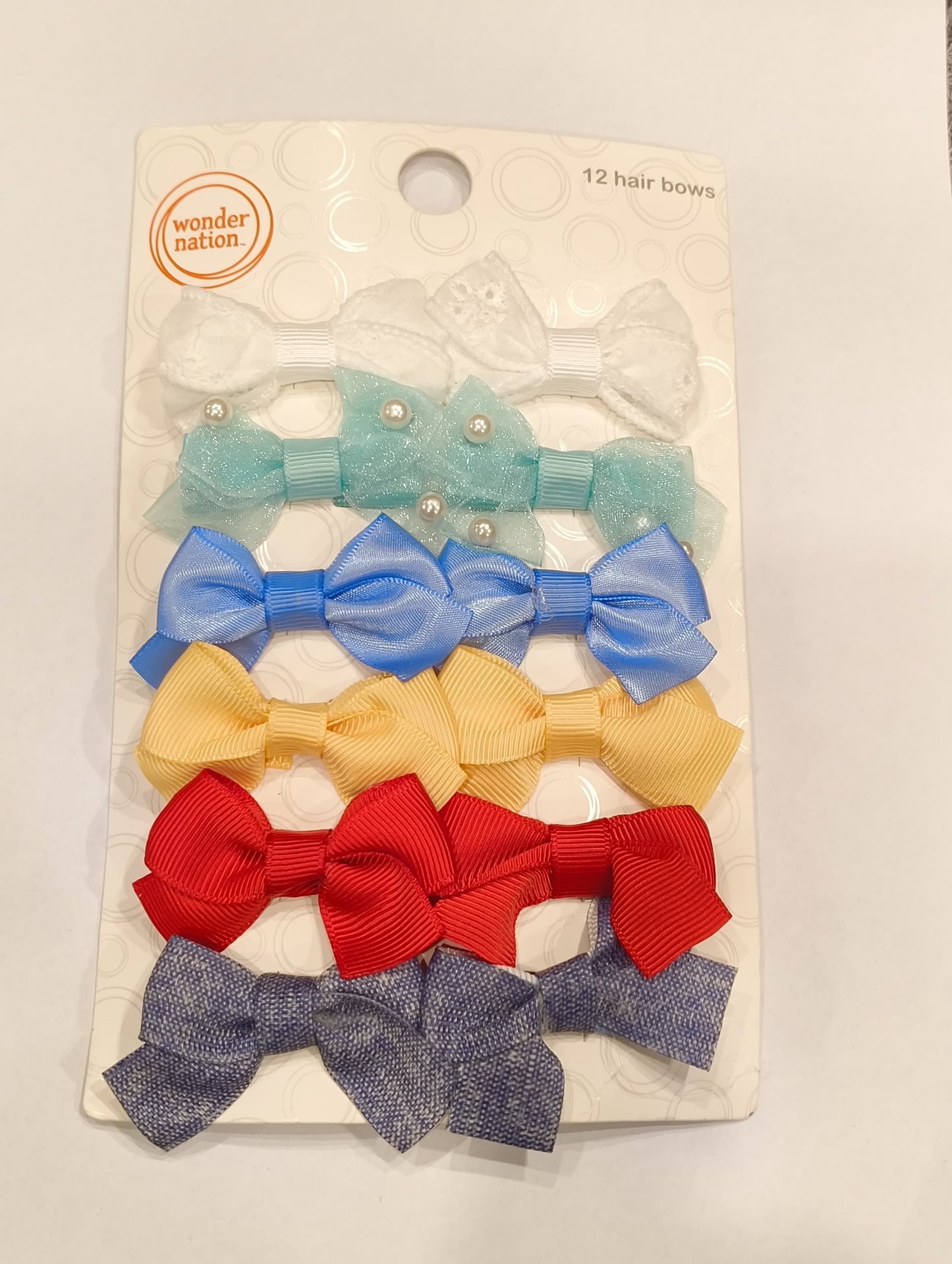 Wonder Nation Pack Of 12 Essential Colors bow pack