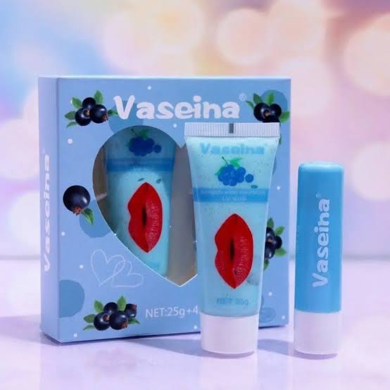 Vaseina Lip Scrub & Lip Balm Gift Set