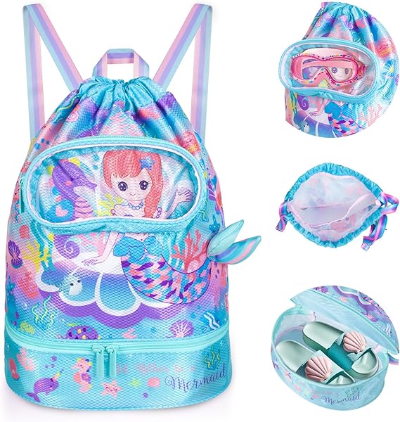 Mermaid Vest Travel and Swim Bag