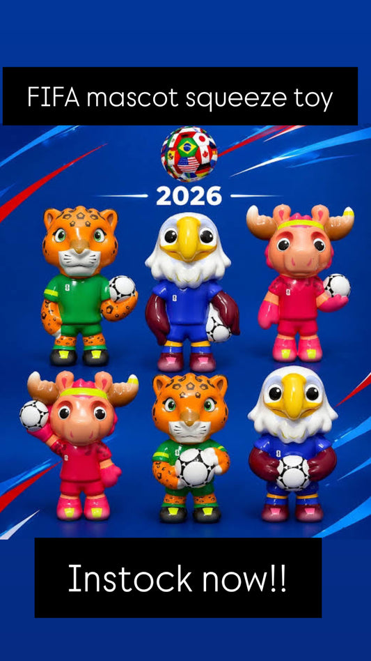 FIFA World Cup mascot squishies