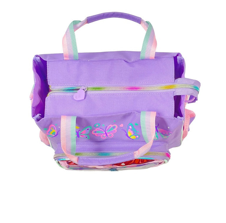 Vest Purple Butterfly Travel bag