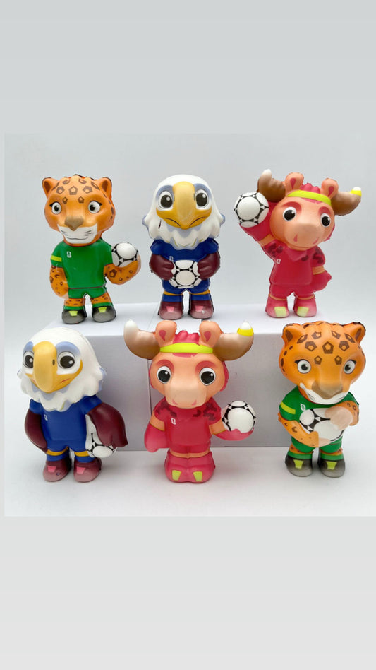 FIFA World Cup mascot squishies