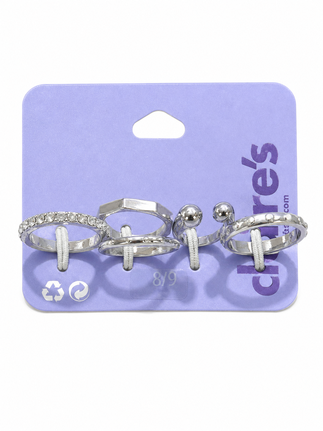 Claire’s Pack of 5 Dainty Rings