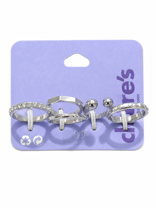 Claire’s Pack of 5 Dainty Rings