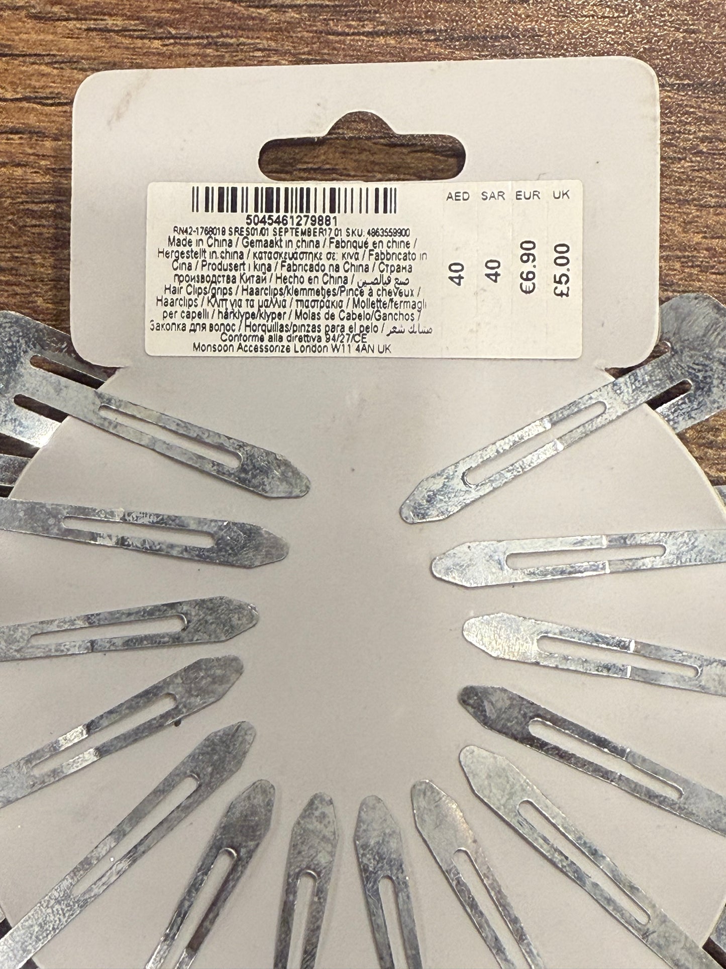 Acessorize By Monsoon Medium Tick Tacks