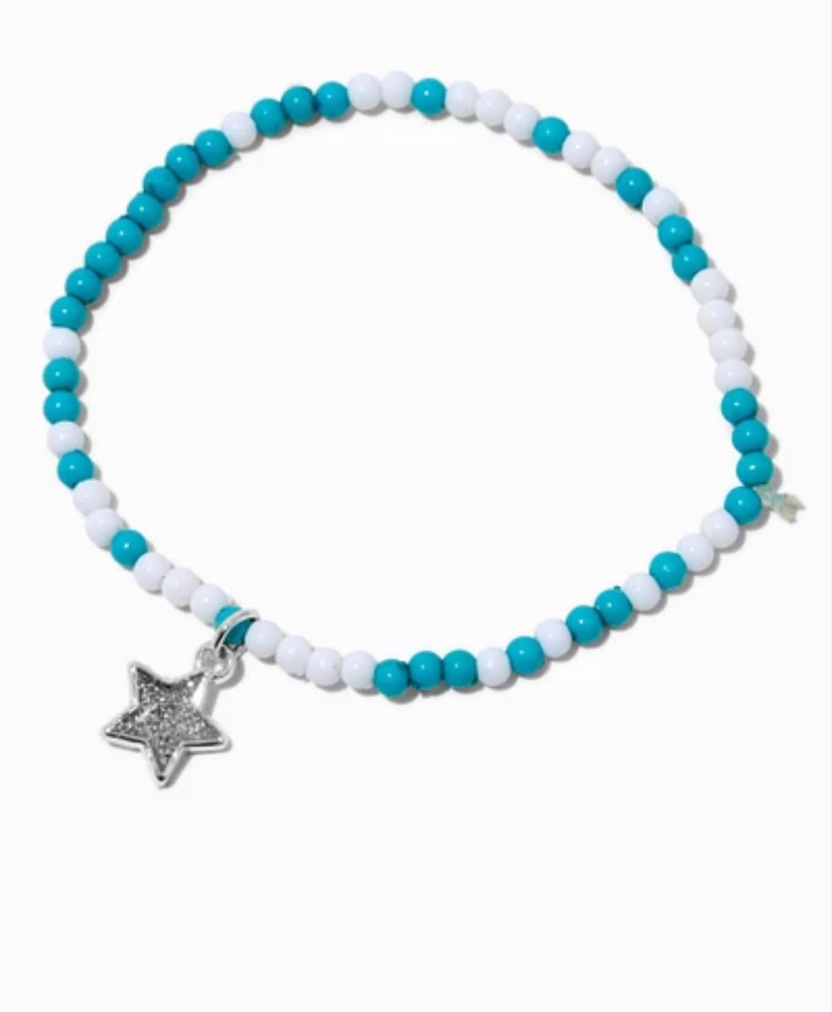 Claire's Beaded Charm Bracelet