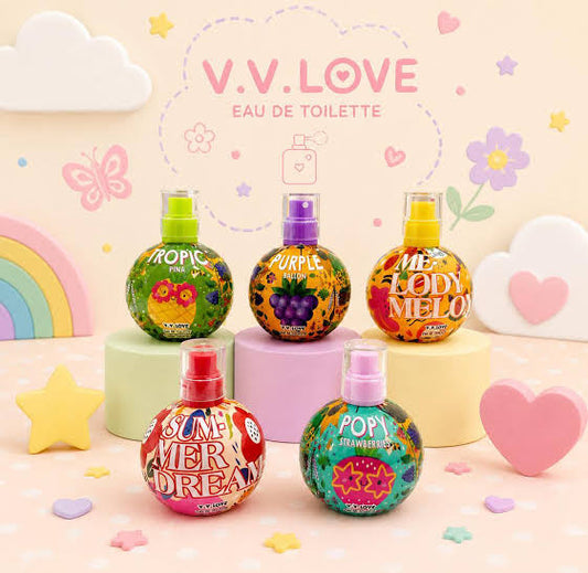 Purple Balloon Perfume For Kids 50ml In Glass Bottle