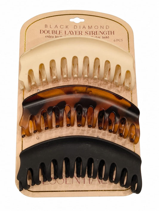 Extra Jumbo Claws Curved pack of 3