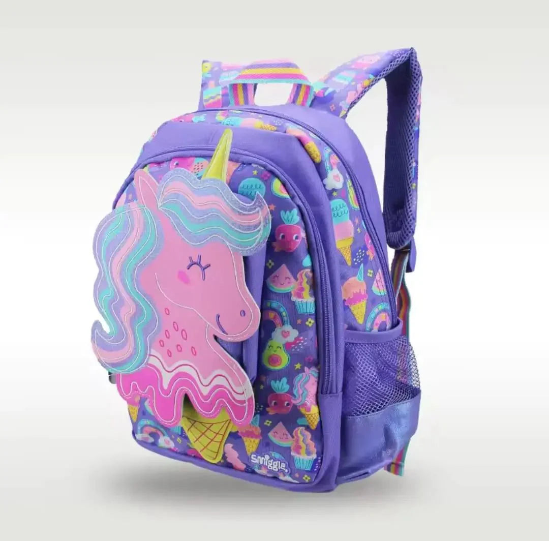 Smiggles junior unicorn school bag