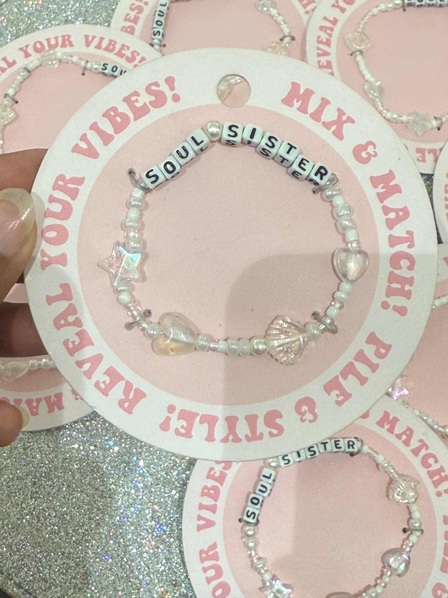 Reveal your vibe beaded bracelet