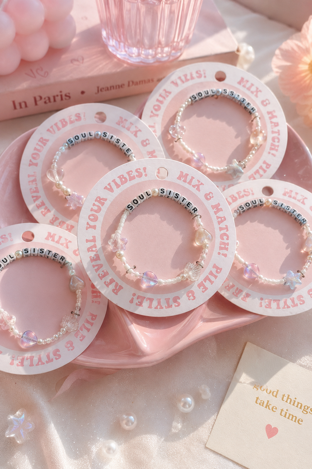 Reveal your vibe beaded bracelet