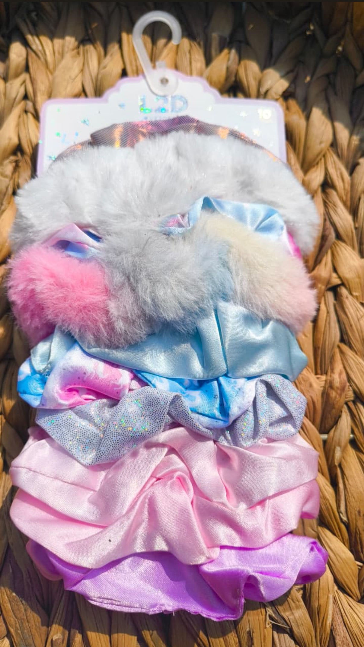 Pack of 10 big scrunchies gift pack