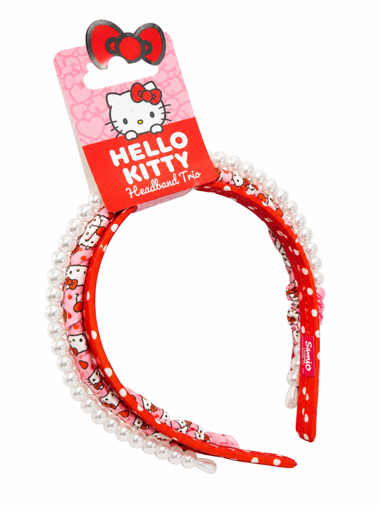 Original Sanrio hello kitty set of 3 headbands