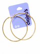 Claire’s jumbo hoop earrings