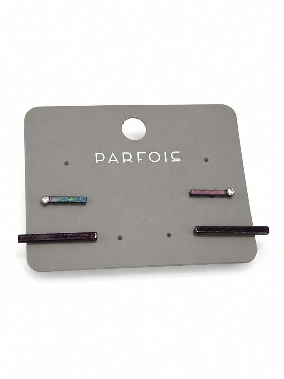 Parfois minimal studs pack of 2