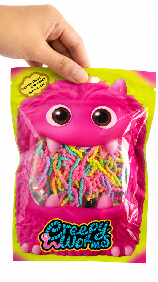 Creepy Monster Worms Squishies