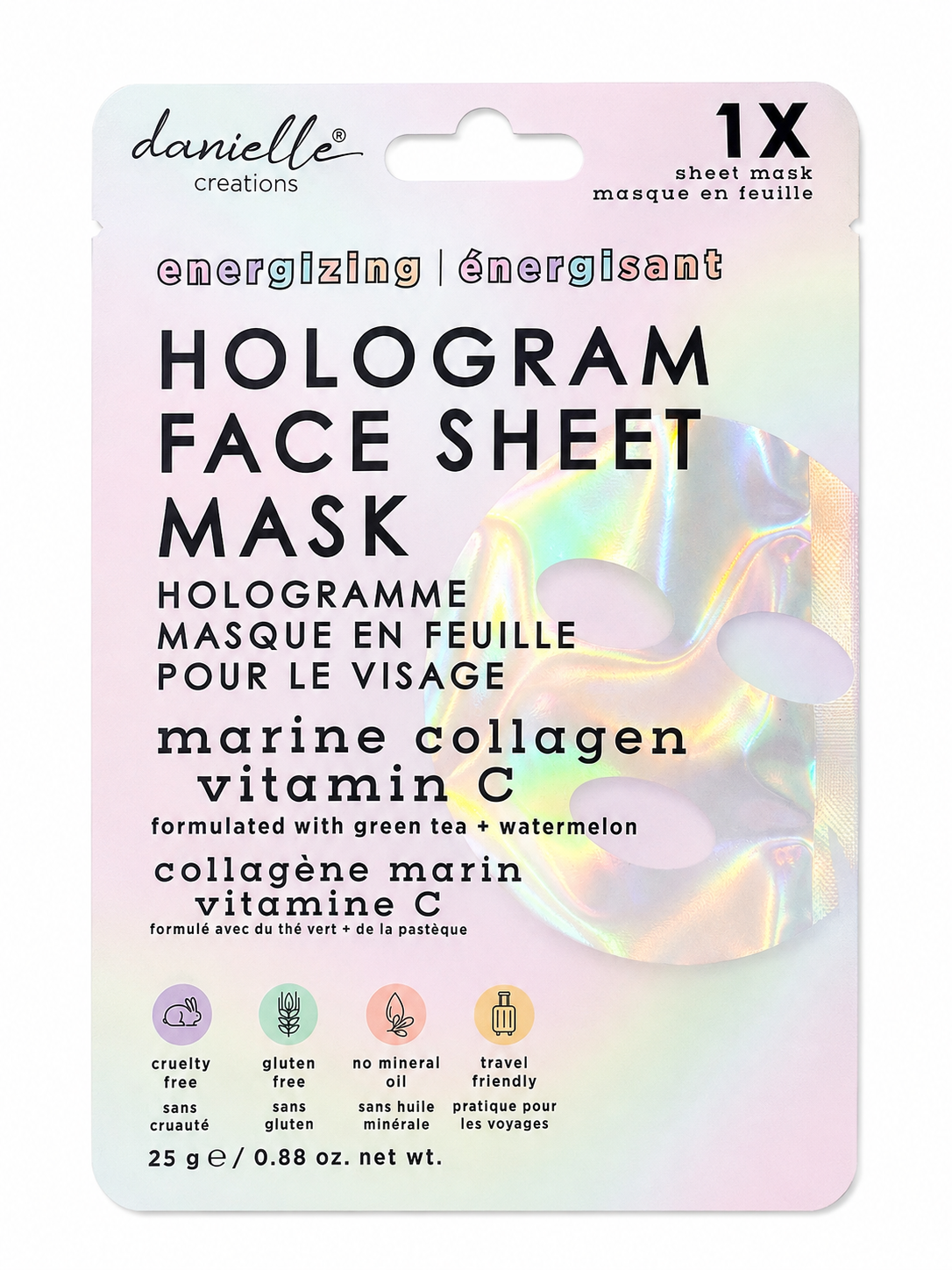 Danielle Creations Hologram Face Sheet Mask