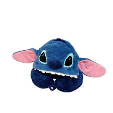 Stitch Travel Pillow With Hoodie