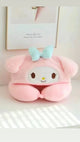 Sanrio My Melody Travel Pillow With Hoodie