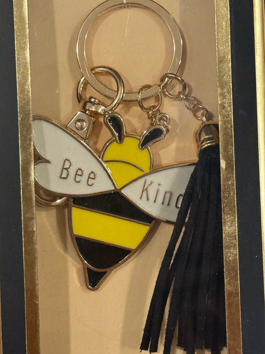 Honey Bee Keychain