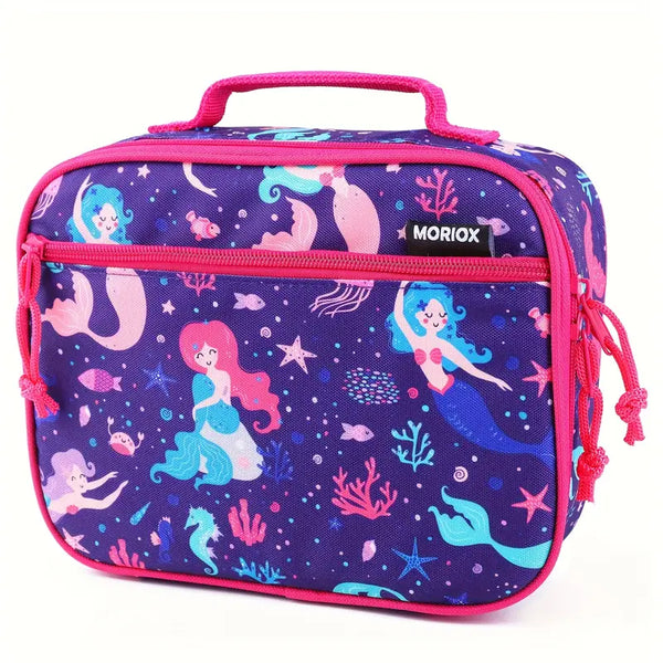 Amazon Moriox Purple Mermaid Insulated Lunch Bag