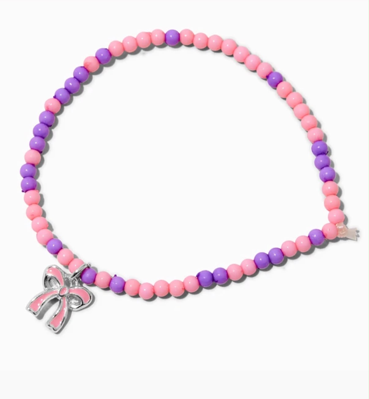 Claire's Beaded Charm Bracelet