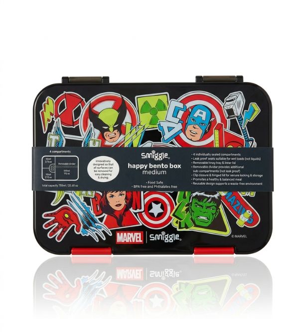 Smiggles Marvel Collection Bento Box