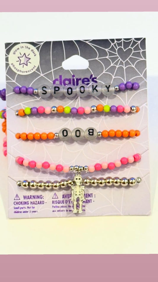 Claire's Spooky Bracelet Set