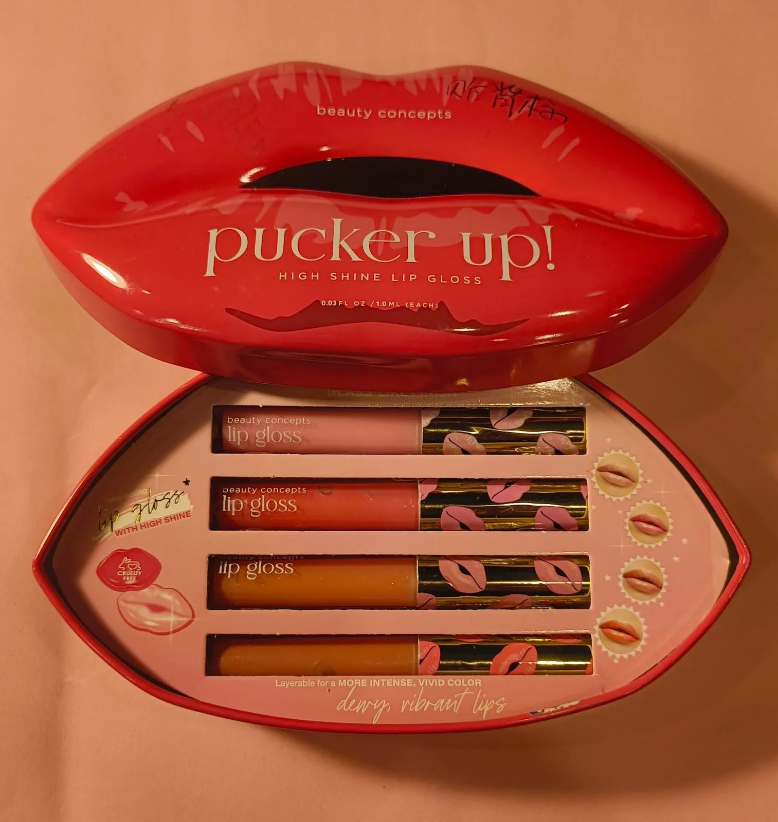 Beauty Concepts Pucker Up Lip Gloss Set